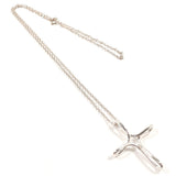 TIFFANY&Co. ティファニー インフィニティ クロス エルサペレッティ ネックレス
 シルバー925 シルバー【中古】
 レディース