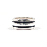 TIFFANY&Co. ティファニー グルーブド ダブルライン リング・指輪
 シルバー925 11 シルバー【中古】
 ユニセックス