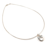 TIFFANY&Co. ティファニー ピアスド ハート ネックレス
 シルバー925 シルバー【中古】
 レディース