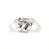 TIFFANY&Co. ティファニー リボン リング・指輪
 シルバー925 8 シルバー【中古】
 レディース