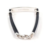 TIFFANY&Co. ティファニー アトラス ニューメリック ブレスレット
 シルバー925/ラバー シルバー シルバー【中古】
 レディース