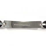 TIFFANY&Co. ティファニー アトラス ニューメリック ブレスレット
 シルバー925/ラバー シルバー シルバー【中古】
 レディース