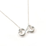 TIFFANY&Co. ティファニー ダブルラビングハート パロマピカソ ネックレス
 シルバー925 シルバー【中古】
 レディース