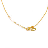 Christian Dior クリスチャンディオール サークル スター ロゴ ネックレス
 メタル ゴールド ゴールド【中古】
 レディース