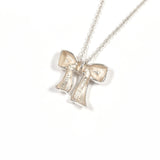 TIFFANY&Co. ティファニー リボン ネックレス
 シルバー925 シルバー【中古】
 レディース