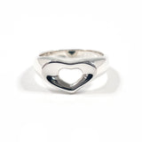 TIFFANY&Co. ティファニー オープンハート エルサペレッティ リング・指輪
 シルバー925 11.5 シルバー【中古】
 レディース