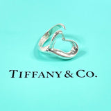 TIFFANY&Co. ティファニー オープンハート エルサペレッティ リング・指輪
 シルバー925 11 シルバー【中古】
 レディース