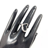 TIFFANY&Co. ティファニー オープンハート エルサペレッティ リング・指輪
 シルバー925 11 シルバー【中古】
 レディース