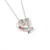 TIFFANY&Co. ティファニー ラビングハート LOVE パロマピカソ ネックレス
 シルバー925/エナメル シルバー シルバー【中古】
 レディース