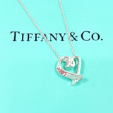 TIFFANY&Co. ティファニー ラビングハート LOVE パロマピカソ ネックレス
 シルバー925/エナメル シルバー シルバー【中古】
 レディース