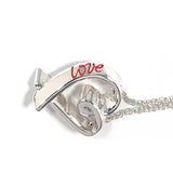 TIFFANY&Co. ティファニー ラビングハート LOVE パロマピカソ ネックレス
 シルバー925/エナメル シルバー シルバー【中古】
 レディース