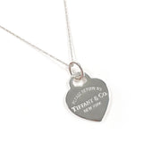 TIFFANY&Co. ティファニー ハート タグ リターントゥ ネックレス
 シルバー925 シルバー【中古】
 レディース
