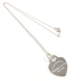 TIFFANY&Co. ティファニー ハート タグ リターントゥ ネックレス
 シルバー925 シルバー【中古】
 レディース