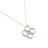 TIFFANY&Co. ティファニー クアドロフォリオ エルサペレッティ ネックレス
 シルバー925 シルバー【中古】
 レディース