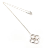 TIFFANY&Co. ティファニー クアドロフォリオ エルサペレッティ ネックレス
 シルバー925 シルバー【中古】
 レディース