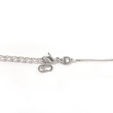 Christian Dior クリスチャンディオール ネックレス
 メタル シルバー【中古】
 レディース