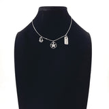 Christian Dior クリスチャンディオール ネックレス
 メタル シルバー【中古】
 レディース