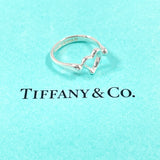 TIFFANY&Co. ティファニー オープンハート エルサペレッティ リング・指輪
 シルバー925 11 シルバー【中古】
 レディース
