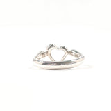 TIFFANY&Co. ティファニー オープンハート エルサペレッティ リング・指輪
 シルバー925 11 シルバー【中古】
 レディース