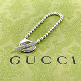 GUCCI グッチ ボールチェーン ブレスレット
 シルバー925 シルバー【中古】
 ユニセックス