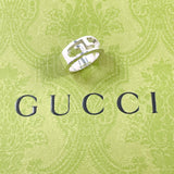 GUCCI グッチ ダブルＧ ロゴ リング・指輪
 シルバー925 11.5 シルバー【中古】
 ユニセックス