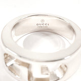 GUCCI グッチ ダブルＧ ロゴ リング・指輪
 シルバー925 11.5 シルバー【中古】
 ユニセックス