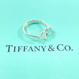 TIFFANY&Co. ティファニー オープンハート エルサペレッティ リング・指輪
 シルバー925 9.5 シルバー【中古】
 レディース