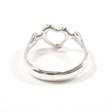 TIFFANY&Co. ティファニー オープンハート エルサペレッティ リング・指輪
 シルバー925 9.5 シルバー【中古】
 レディース
