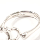 TIFFANY&Co. ティファニー オープンハート エルサペレッティ リング・指輪
 シルバー925 9.5 シルバー【中古】
 レディース