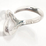 TIFFANY&Co. ティファニー オープンハート エルサペレッティ リング・指輪
 シルバー925 9 シルバー【中古】
 レディース