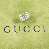 GUCCI グッチ ブランデッド カットアウトG リング・指輪
 シルバー925 9 シルバー【中古】
 レディース