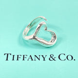TIFFANY&Co. ティファニー オープンハート エルサペレッティ リング・指輪
 スターリングシルバー 8 シルバー【中古】
 レディース