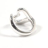 TIFFANY&Co. ティファニー オープンハート エルサペレッティ リング・指輪
 スターリングシルバー 8 シルバー【中古】
 レディース