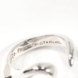TIFFANY&Co. ティファニー オープンハート エルサペレッティ リング・指輪
 スターリングシルバー 8 シルバー【中古】
 レディース