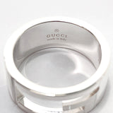 GUCCI グッチ ブランデッド カットアウトG リング・指輪
 シルバー925 12 シルバー【中古】
 レディース