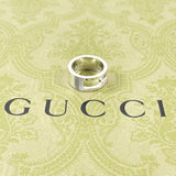 GUCCI グッチ ブランデッド カットアウトG リング・指輪
 シルバー925 7.5 シルバー【中古】
 レディース