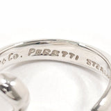 TIFFANY&Co. ティファニー オープンハート エルサペレッティ リング・指輪
 スターリングシルバー 10.5 シルバー【中古】
 レディース