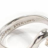 TIFFANY&Co. ティファニー オープンハート エルサペレッティ リング・指輪
 スターリングシルバー 10.5 シルバー【中古】
 レディース