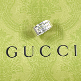 GUCCI グッチ ブランデッド カットアウトG リング・指輪
 シルバー925 11 シルバー【中古】
 レディース