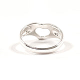 TIFFANY&Co. ティファニー オープンハート エルサペレッティ リング・指輪
 シルバー925 10.5 シルバー【中古】
 レディース
