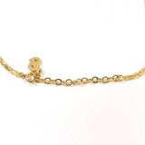 Christian Dior クリスチャンディオール ネックレス
 メタル/ラインストーン ゴールド【中古】
 レディース