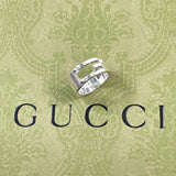 GUCCI グッチ ブランデッド カットアウトG リング・指輪
 シルバー925 8.5 シルバー【中古】
 レディース