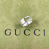 GUCCI グッチ ブランデッド カットアウトG リング・指輪
 シルバー925 14 シルバー【中古】
 レディース