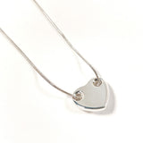 TIFFANY&Co. ティファニー ハートプレート ネックレス
 シルバー925 シルバー【中古】
 レディース