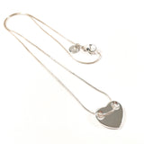 TIFFANY&Co. ティファニー ハートプレート ネックレス
 シルバー925 シルバー【中古】
 レディース