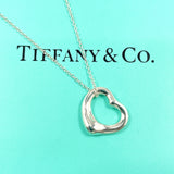 TIFFANY&Co. ティファニー オープンハート エルサペレッティ ネックレス
 シルバー925 シルバー【中古】
 レディース