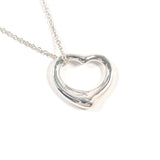 TIFFANY&Co. ティファニー オープンハート エルサペレッティ ネックレス
 シルバー925 シルバー【中古】
 レディース