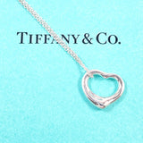 TIFFANY&Co. ティファニー オープンハート エルサペレッティ ネックレス
 シルバー925 シルバー【中古】
 レディース