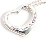 TIFFANY&Co. ティファニー オープンハート エルサペレッティ ネックレス
 シルバー925 シルバー【中古】
 レディース