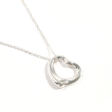 TIFFANY&Co. ティファニー オープンハート エルサペレッティ ネックレス
 シルバー925 シルバー【中古】
 レディース